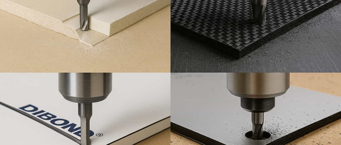 Fresatura materiali speciali con i pantografi Axial CNC